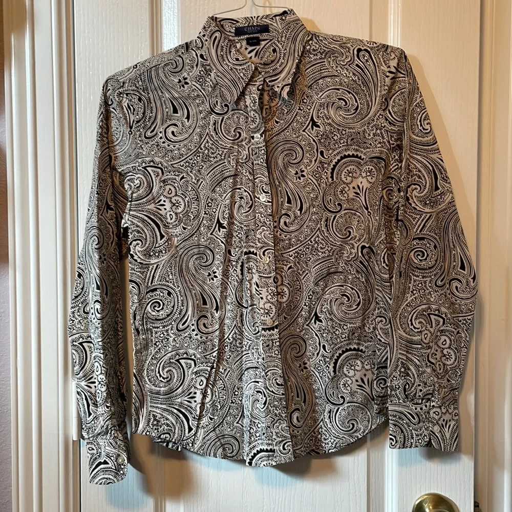 Chaps Blouse - Picture 1 of 4